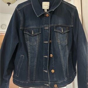 American Vintage Blue Jean Jacket Size Large